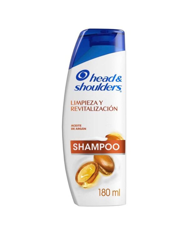 Shampoo Head & Shoulders Limpieza Y Revitalización 180 Ml
