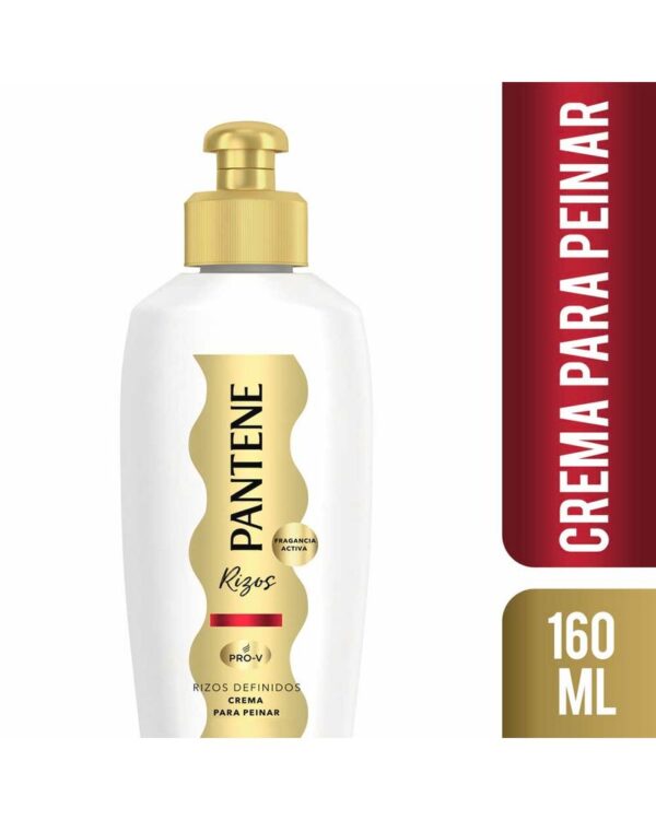 Crema De Peinar Pantene Rizos Definidos 160 Ml