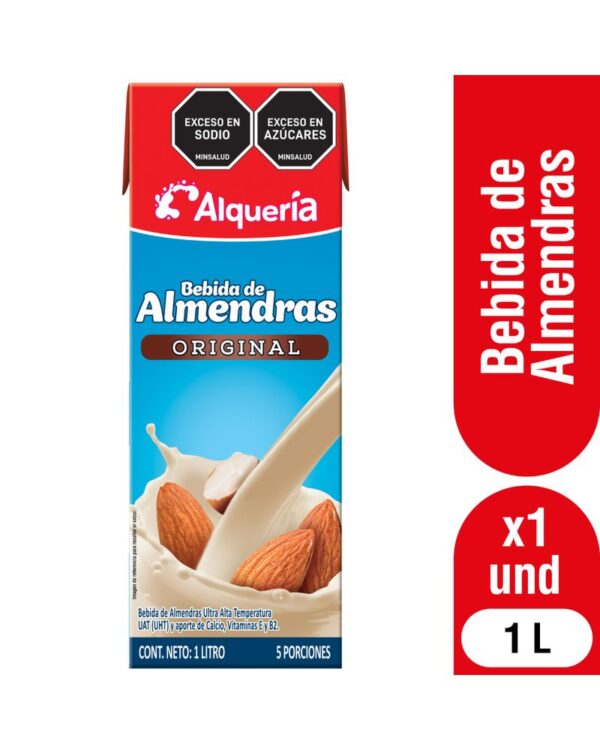 Bebida De Almendras Alqueria Tetrapack 1L