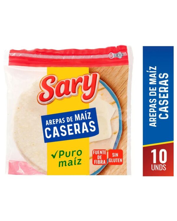 AREPA SARY MAIZ CASER 10 Un 900 G