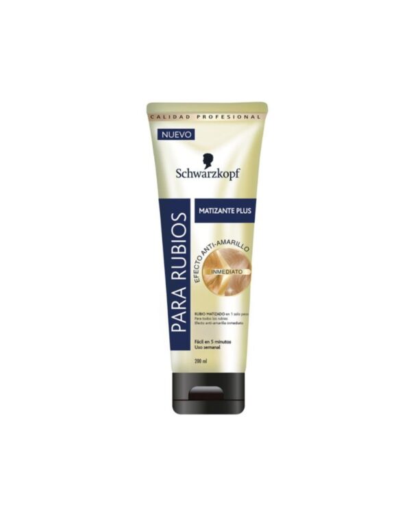 Matizante Plus Schwarzkopf Efecto Inmediato 200 Ml