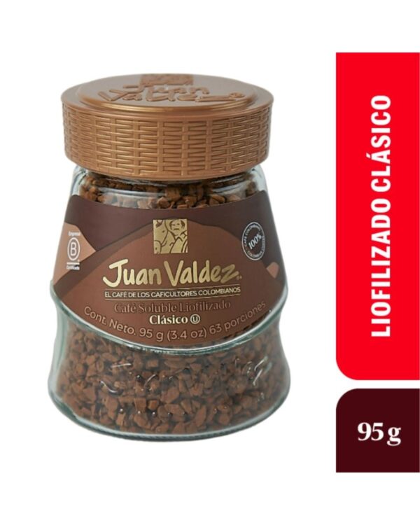 Café Juan Valdez Liofilizado Clásico 95 Gr