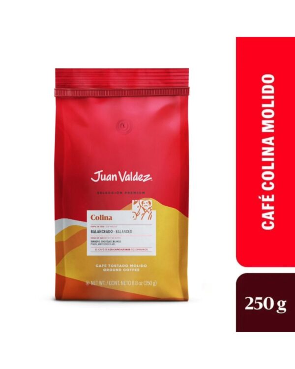 Café Juan Valdez Colina Molido 250 Gr
