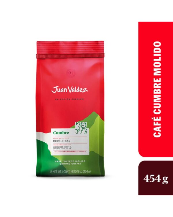 Café Juan Valdez Cumbre Molido 454 Gr