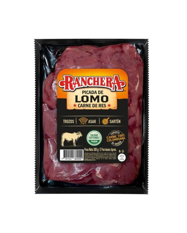 PICADA DE LOMO FINO RANCHERA X 300G