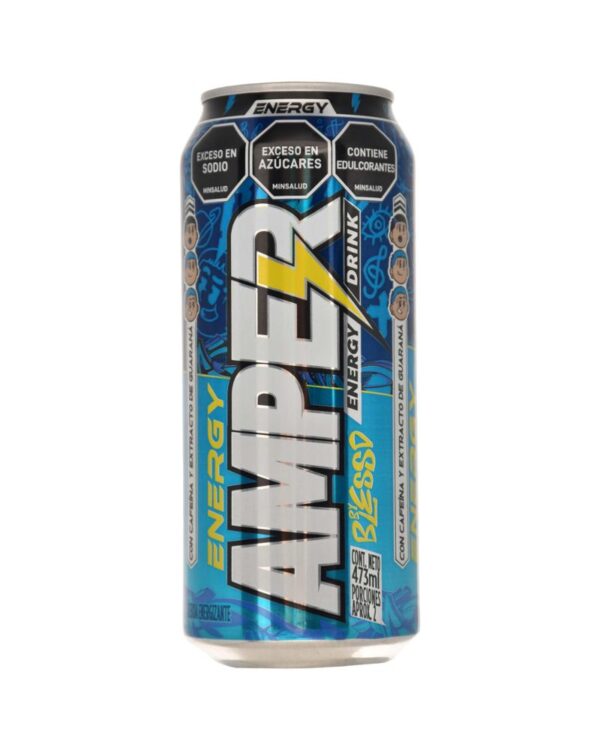 BEB ENERGIZANTE AMPER BLUE LATA 473 ML