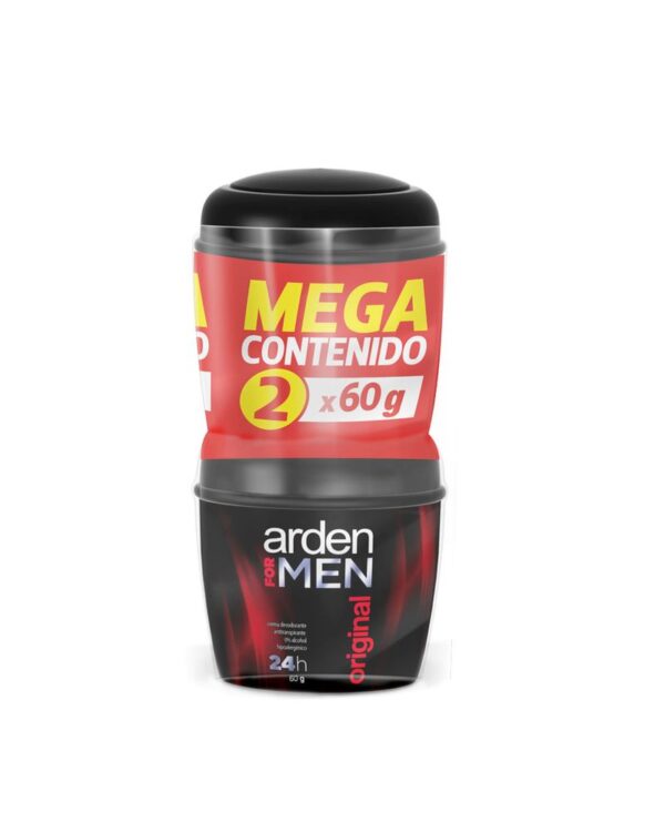 Desodorante Arden For Men Original Crema 60 G X2 Unds