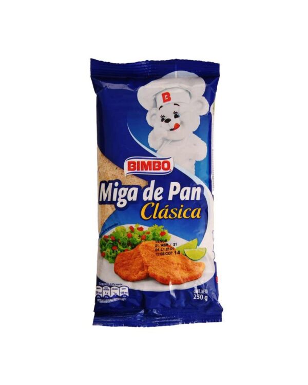 Miga De Pan Bimbo Clásica 250 G