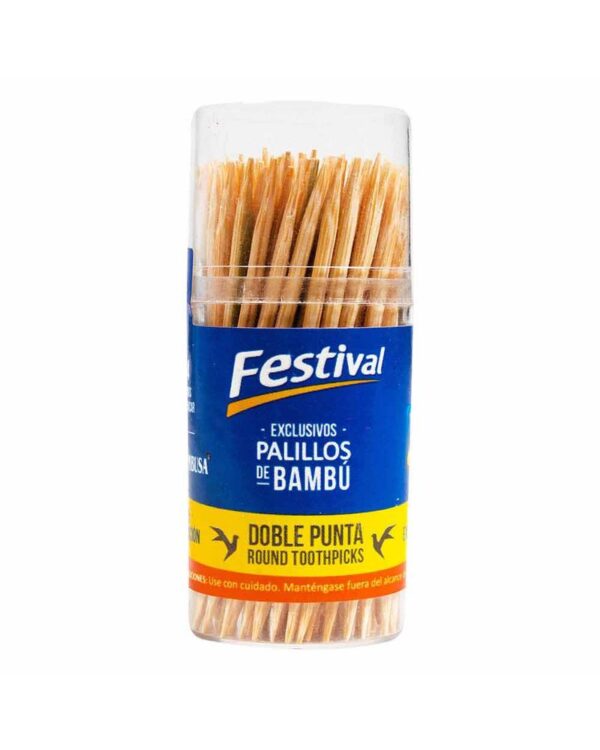 Palillo Bambusa Doble Punta