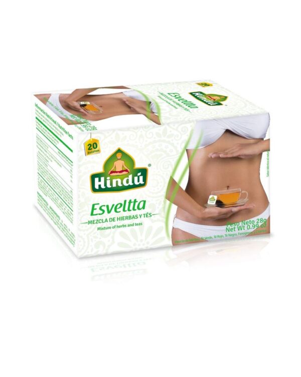Té Hindú Esveltta Mezclas De Hierbas 28 G X20 Unds
