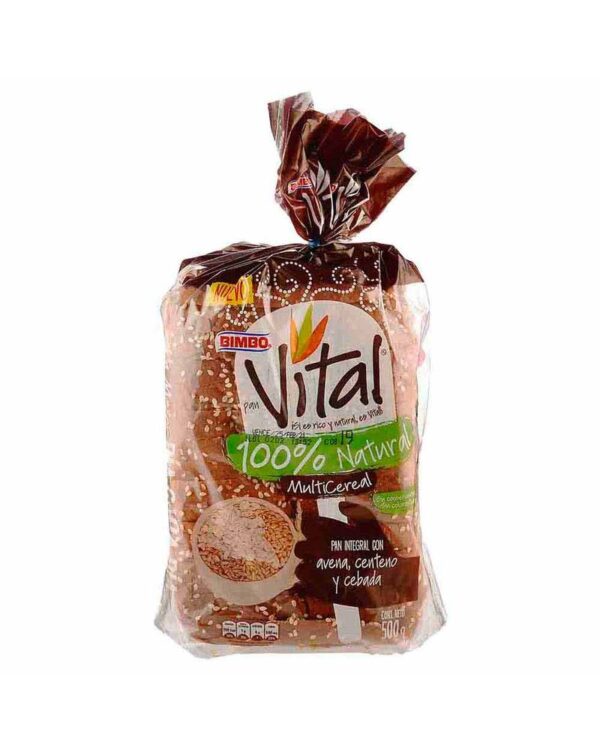 Pan Bimbo Vital Integral Multicereal 500 G