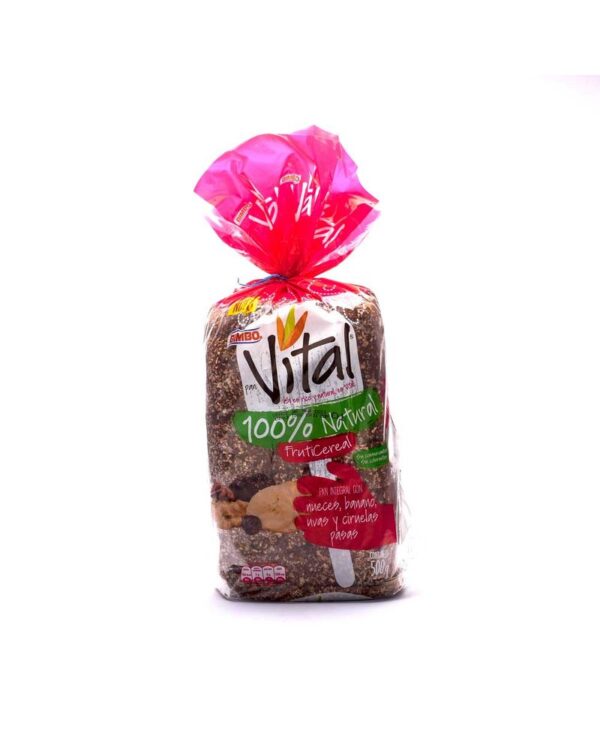 Pan Bimbo Vital Fruticereal 500 G