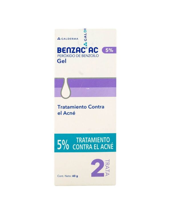 Benzac Ac 5% Galderma Gel 60 G