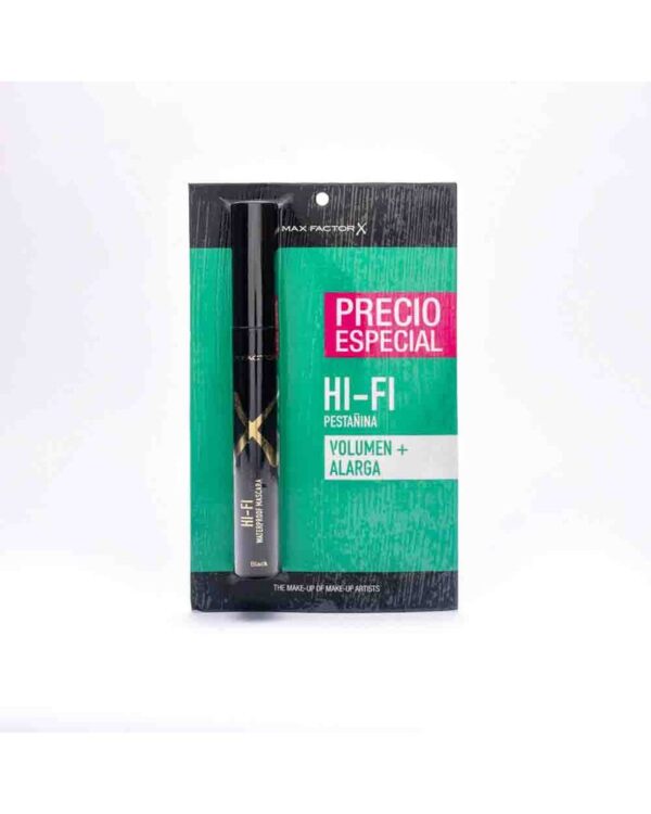 Pestañina Max Factor HI-FI Negra 12 ML Precio Especial