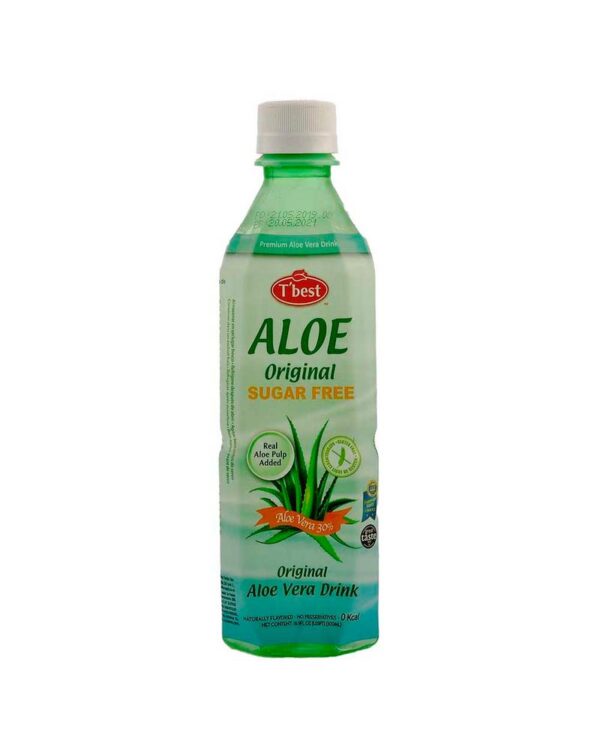 Aloe Vera Bebida Tbest Original Sin Azucar 500 Ml