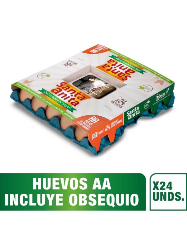 Huevo Santa Anita Rojo AA X24 Unds