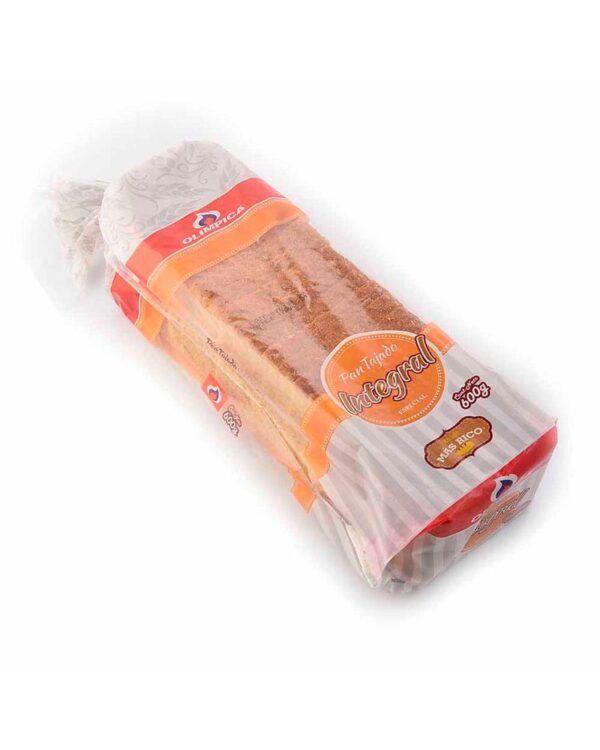 Pan Olimpica Tajado Integral 600 G