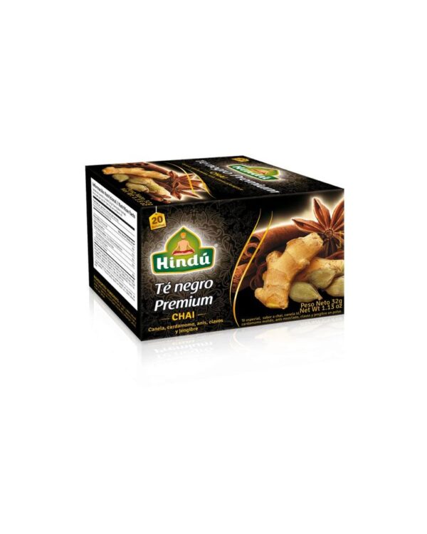 Té Hindú Premium Negro Chai 32 G X20 Unds