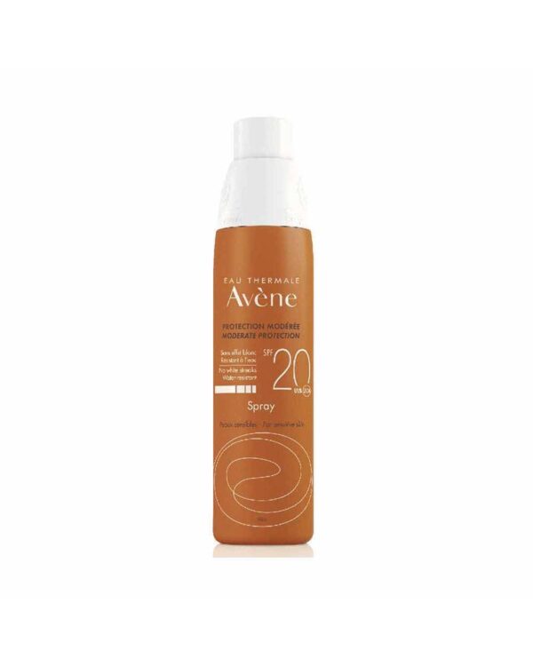 Protector Solar Avene Spray Spf 20 Nueva Generación X200 ML