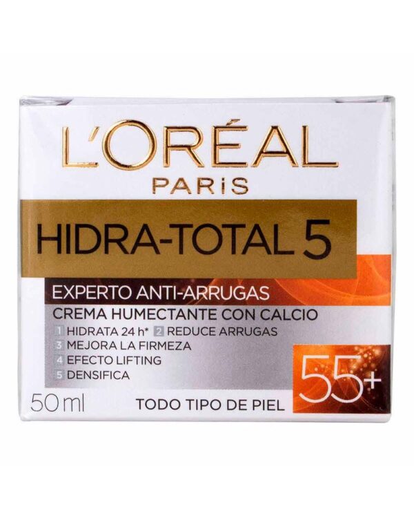 Crema Facial Hydra Total 55 Antiarrugas 50 Ml  Loreal