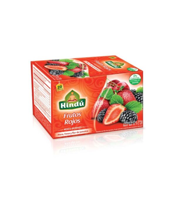 Té Hindú Frutos Rojos 20 G
