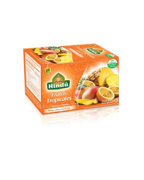 Té Hindú Frutos Tropicales Naturales 20 G X20 Unds