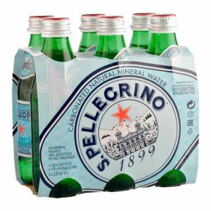 Agua Mineral Concgas 250 Ml X6 Unds  San Pellegrino