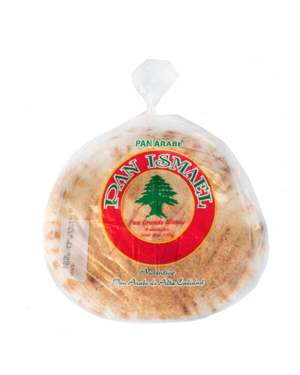 Pan Ismail Árabe Blanco 350 G X6 Unds