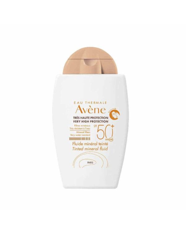 Protector Solar Avene Fluide Mineral Spf 50+ Color X40 ML