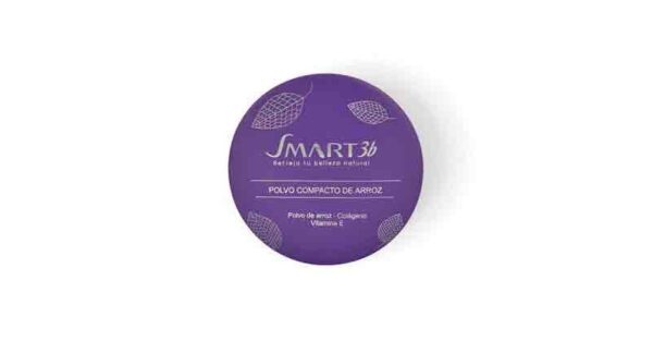 Polvo Compacto Smart 3B Arroz Colágeno Vitamina E #2 14 G