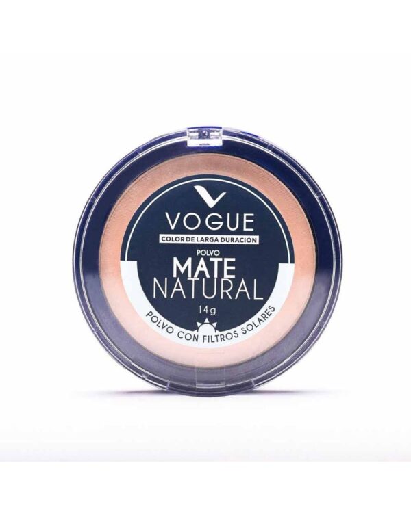 Polvo Compacto Vogue Mate Natural 14 G