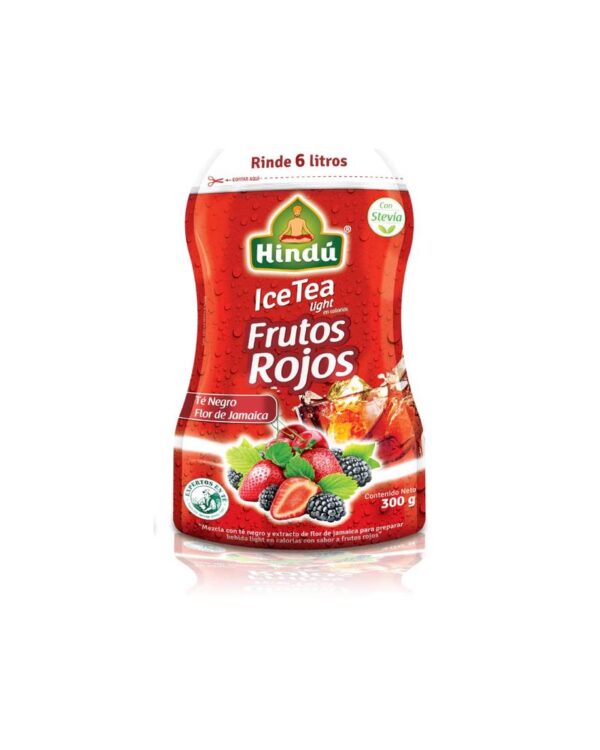 Te Instantaneo Ice Tea Frutos Rojos 300 G  Hindu
