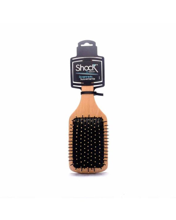 Cepillo Para Peinar Shock Madera