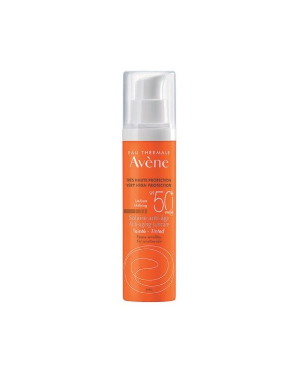 Protector Solar Avene Antiedad Spf 50+ Con Color X 50 ML