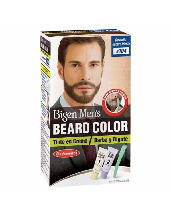 Tinte Bigen Barba B104 Castaño Oscuro