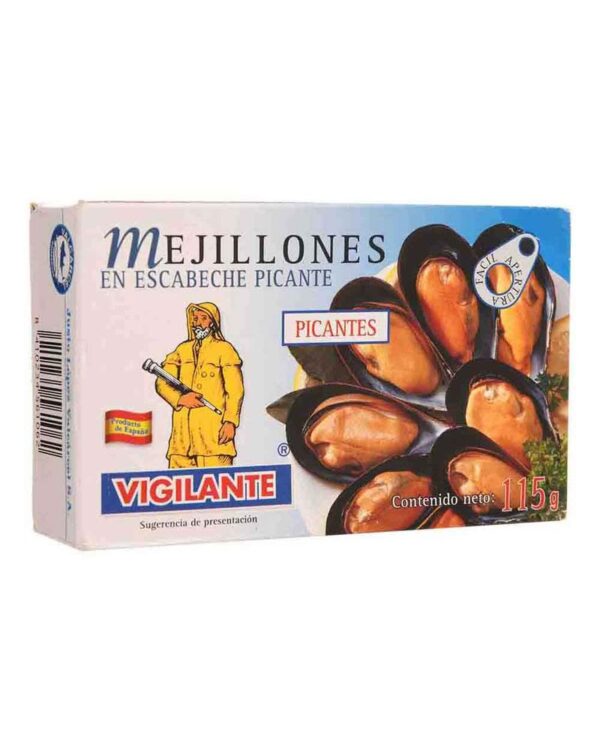 Mejillones Vigilante Picante 115 G