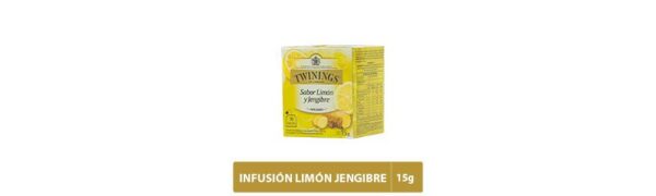 Infusión Twinings Limón Y Jengibre 15 G