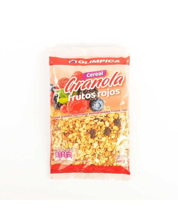 Granola Olimpica Frutos Rojos 200 G