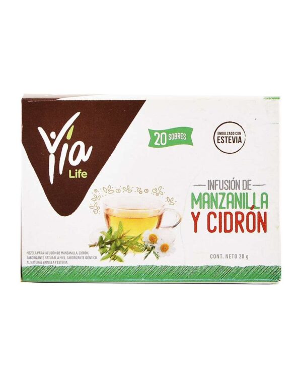 Infusión Yia Life Manzananilla Y Cidrón 20 G