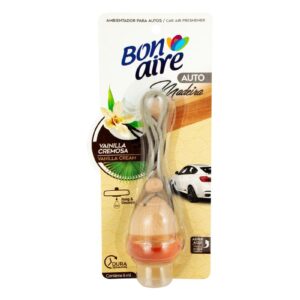 Ambientador Auto Madeira Vainilla Cremosa 6 Ml  Bon Aire