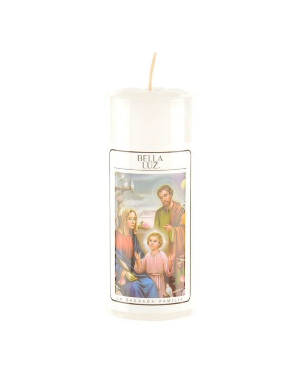 Velón Bella Luz Imagen Virgen 220 G
