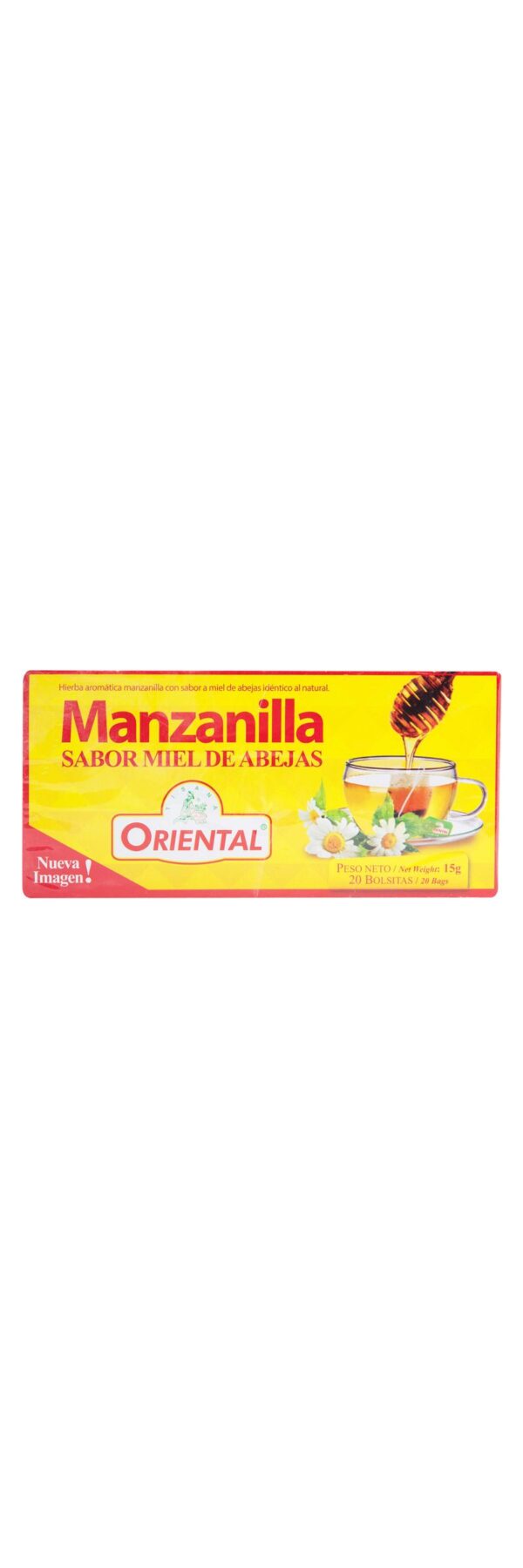 Té Oriental Manzanilla Y Miel 15 G X20 Unds