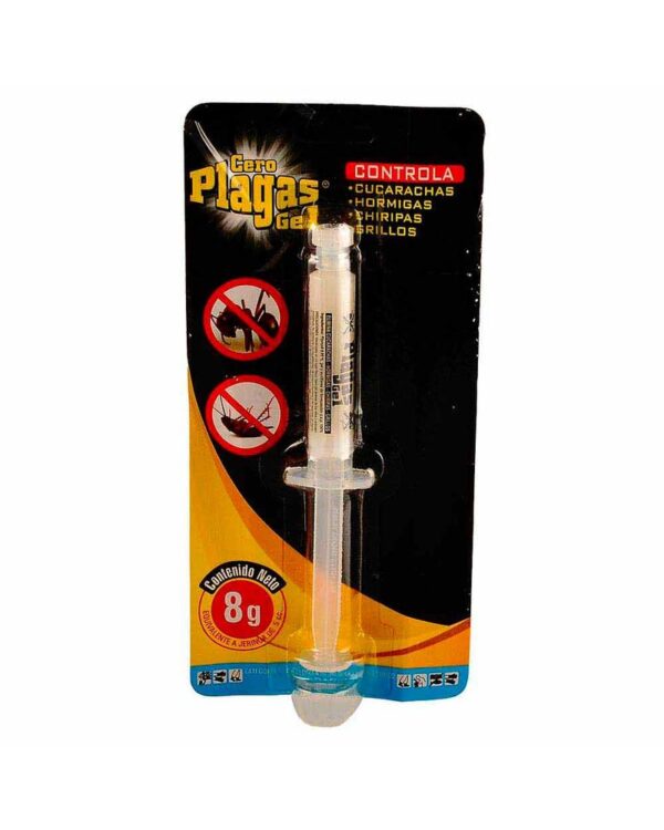 Insecticida Cero Plaga Gel Jeringa 8 G