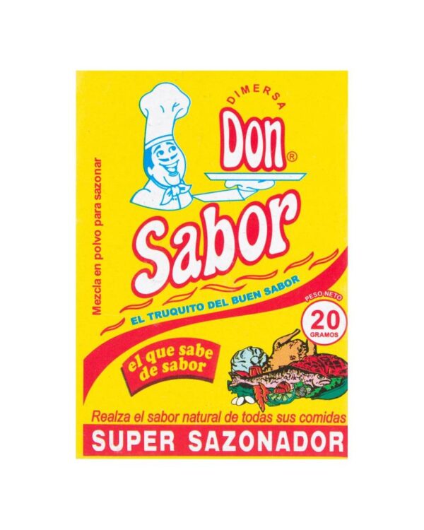 Condimento Don Sabor Súper Sazonador 20 G