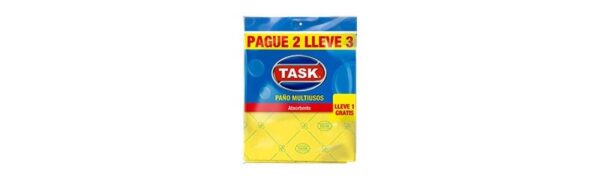 Paño Absorbente Task Multiuso X3 Unds
