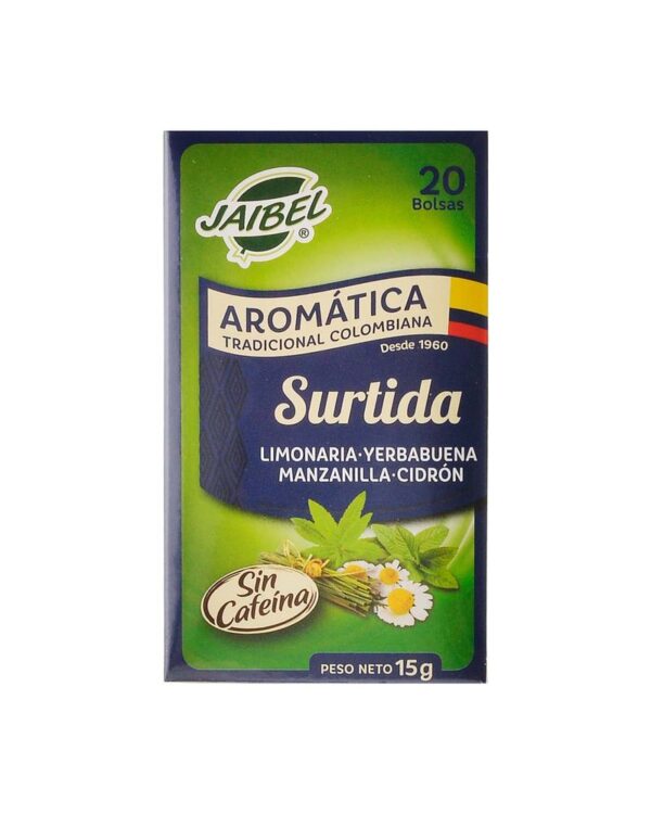 Aromática Jaibel Surtida 15 G X20 Unds