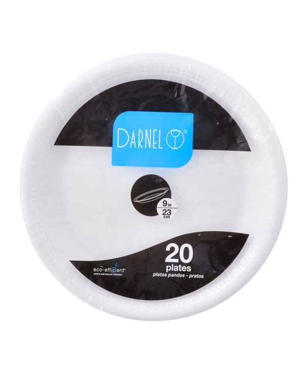 Plato Desechable Darnel 23 Cm X20 Unds