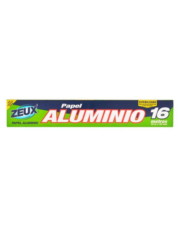 Papel Aluminio Zeux 16 Mts