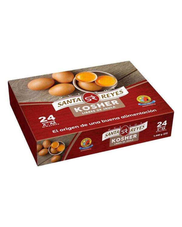 Huevo Santa Reyes Kosher Rojo A Y AA X24 Unds