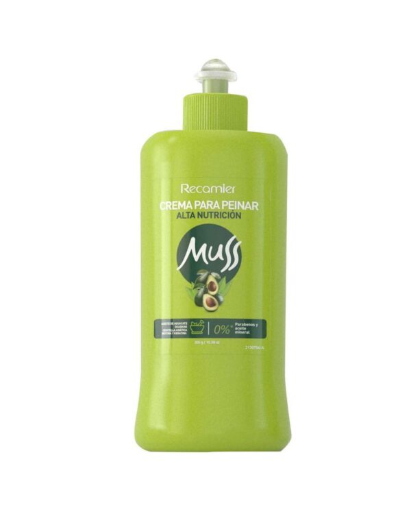 Crema De Peinar Muss Alta Nutrición 300 G